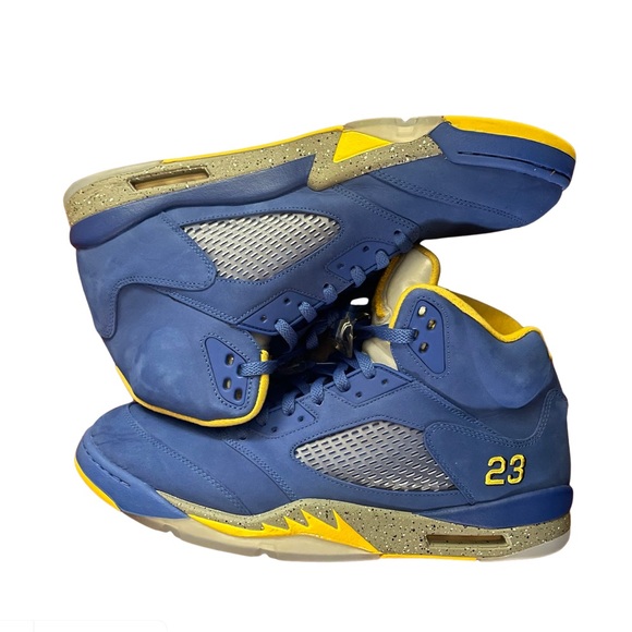 Air Jordan 5s “laney Varsity Royal” - Picture 3 of 6
